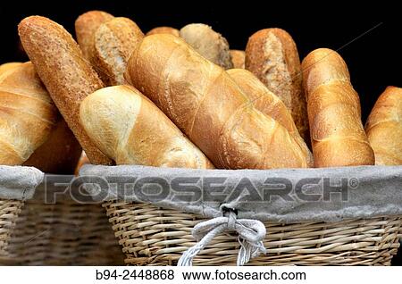 Bread for sale. Barcelona. Catalonia. Spain. View Large Photo Image Stock Photo - Bread for sale. Barcelona. Catalonia. Spain.. Fotosearch