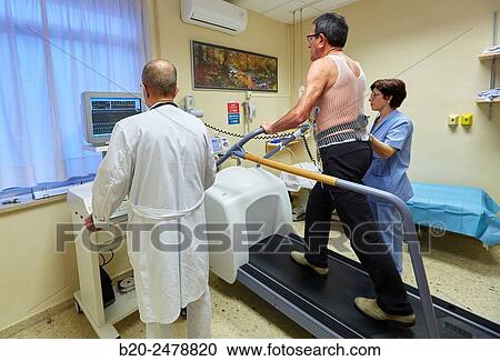 Cardiac stress test, Hospital Donostia, San Sebastian, Gipuzkoa, Basque Country, Spain View Large Photo Image Stock Image - Cardiac stress test, Hospital Donostia, San Sebastian, Gipuzkoa, Basque Country, Spain. Fotosearch