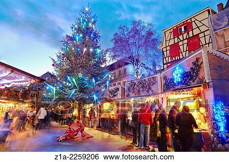 Christmas market at the city center. Colmar. Wine route. Haut-Rhin. Alsace. France. View Large Photo Image Stock Photograph - Christmas market at the city center. Colmar. Wine route. Haut-Rhin. Alsace. France.. Fotosearch