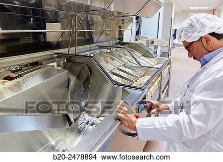 Cleaning and automatic sorting of cutlery, Kitchen, Hospital Donostia, San Sebastian, Gipuzkoa, Basque Country, Spain View Large Photo Image Picture - Cleaning and automatic sorting of cutlery, Kitchen, Hospital Donostia, San Sebastian, Gipuzkoa, Basque Country, Spain. Fotosearch