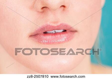 Closeup of a woman's mouth,. View Large Photo Image Stock Image - Closeup of a woman's mouth,.. Fotosearch