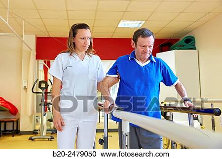 Control of walking, parallel bars, reeducation exercise, Rebahilitation, Hospital Donostia, San Sebastian, Gipuzkoa, Basque Country, Spain View Large Photo Image Stock Image - Control of walking, parallel bars, reeducation exercise, Rebahilitation, Hospital Donostia, San Sebastian, Gipuzkoa, Basque Country, Spain. Fotosearch