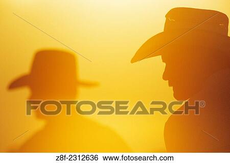 Stock Photograph - Cowboys at Santa Fe Rodeo, Santa Fe, New Mexico, USA.. Fotosearch