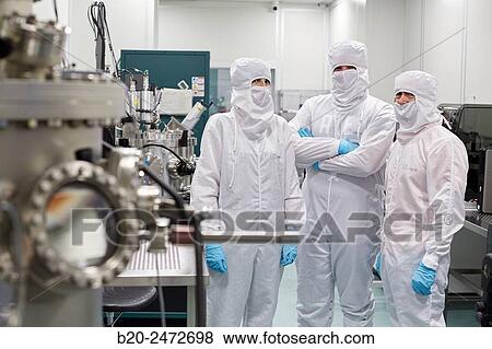 Stock Photo - Createc UHV deposition system. Cleanroom. Nanotechnology. Laboratory. CIC nanoGUNE Nano science Cooperative Research Center. Donostia. San Sebastian. Gipuzkoa. Basque Country. Spain.. Fotosearch