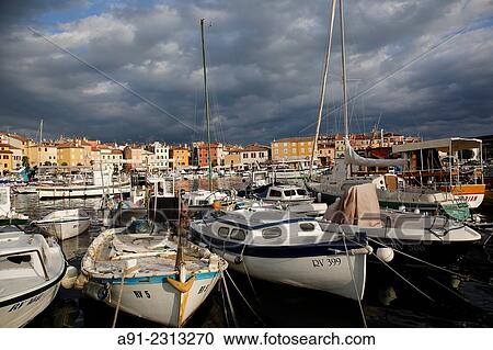 Croatia, Istria, historic city of Rovinj, the harbour and marina View Large Photo Image Stock Image - Croatia, Istria, historic city of Rovinj, the harbour and marina. Fotosearch