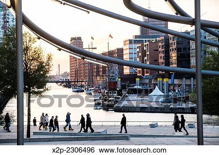 District of Hafencity, the most modern urban developtment at Europe, Hamburg, Germany. View Large Photo Image Stock Photograph - District of Hafencity, the most modern urban developtment at Europe, Hamburg, Germany.. Fotosearch