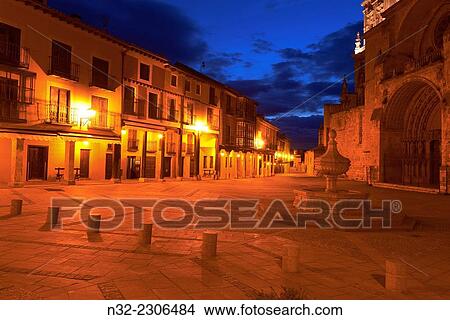 El Burgo de Osma, Ciudad de osma, Cathedral Square, Soria province, Castilla Leon, Spain. View Large Photo Image Picture - El Burgo de Osma, Ciudad de osma, Cathedral Square, Soria province, Castilla Leon, Spain.. Fotosearch