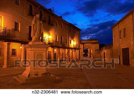 El Burgo de Osma, Ciudad de osma, Cathedral Square, Soria province, Castilla Leon, Spain. View Large Photo Image Stock Image - El Burgo de Osma, Ciudad de osma, Cathedral Square, Soria province, Castilla Leon, Spain.. Fotosearch