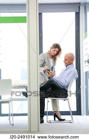Executive meeting room. Office. View Large Photo Image Picture - Executive meeting room. Office.. Fotosearch