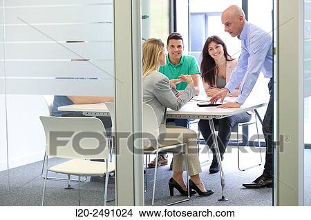 Executive meeting room. Office. View Large Photo Image Picture - Executive meeting room. Office.. Fotosearch