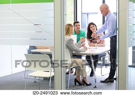 Executive meeting room. Office. View Large Photo Image Stock Image - Executive meeting room. Office.. Fotosearch