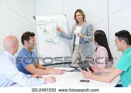 Executive meeting room. Office. View Large Photo Image Stock Image - Executive meeting room. Office.. Fotosearch