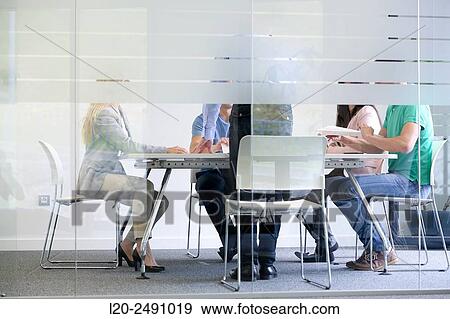 Executive meeting room. Office. View Large Photo Image Stock Photo - Executive meeting room. Office.. Fotosearch