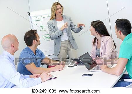 Executive meeting room. Office. View Large Photo Image Stock Photography - Executive meeting room. Office.. Fotosearch
