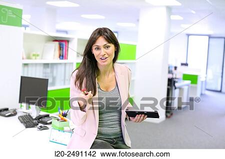 Stock Image - Executive. Office.. Fotosearch