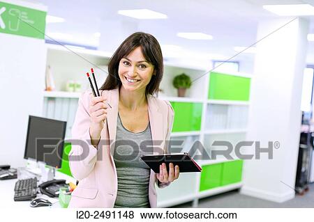 Stock Photo - Executive. Office.. Fotosearch