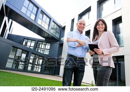 Executive Team. Exterior. Office. Coworking. View Large Photo Image Stock Photography - Executive Team. Exterior. Office. Coworking.. Fotosearch