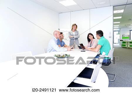 Executive team. Office. Meeting room. View Large Photo Image Stock Image - Executive team. Office. Meeting room.. Fotosearch