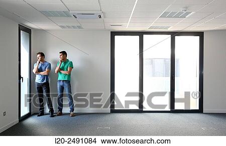Executives. Empty office building. View Large Photo Image Picture - Executives. Empty office building.. Fotosearch