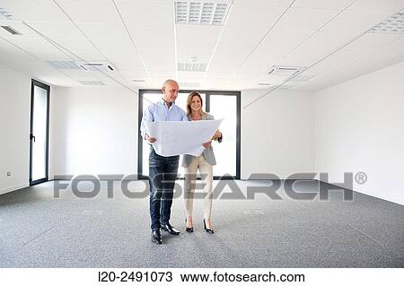 Executives. Site plan. Empty office building. View Large Photo Image Stock Image - Executives. Site plan. Empty office building.. Fotosearch