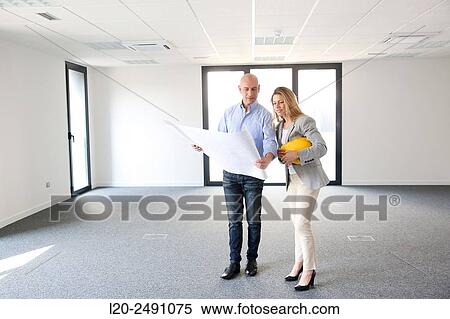 Executives. Site plan. Empty office building. View Large Photo Image Stock Photography - Executives. Site plan. Empty office building.. Fotosearch