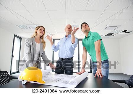 Executives. Site plan. Meeting room. Office building. View Large Photo Image Picture - Executives. Site plan. Meeting room. Office building.. Fotosearch