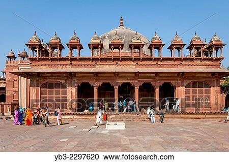 Stock Image - Fatehpur Sikri, Agra district, Uttar Pradesh, India.. Fotosearch