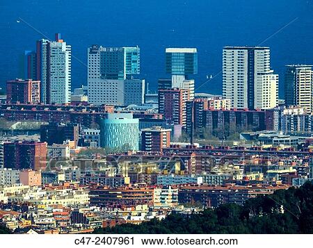 Forum area. Barcelona, Catalonia, Spain View Large Photo Image Stock Image - Forum area. Barcelona, Catalonia, Spain. Fotosearch