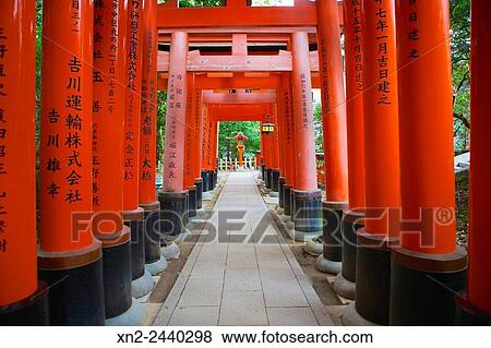 Fushimi Inari Taisha Shrine, Fushimi-ku. Kyoto. Japan View Large Photo Image Stock Photo - Fushimi Inari Taisha Shrine, Fushimi-ku. Kyoto. Japan. Fotosearch