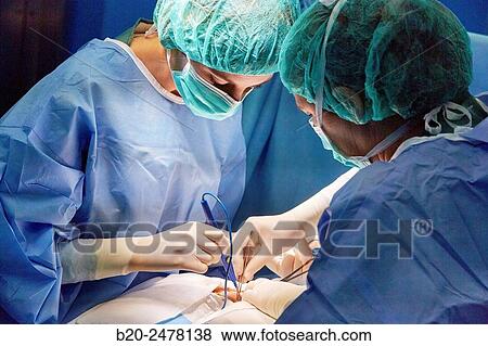 Stock Photo - General surgery, Operating room, Ambulatory Surgery, Hospital Donostia, San Sebastian, Gipuzkoa, Basque Country, Spain. Fotosearch