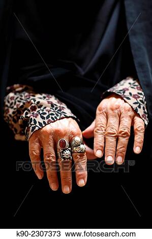 Hands of an old woman, Yazd, Iran, Asia. View Large Photo Image Stock Image - Hands of an old woman, Yazd, Iran, Asia.. Fotosearch