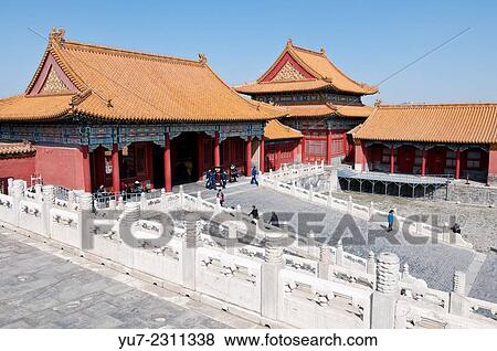 Houzuomen Gate in Forbidden City, Beijing, China. View Large Photo Image Stock Photo - Houzuomen Gate in Forbidden City, Beijing, China.. Fotosearch