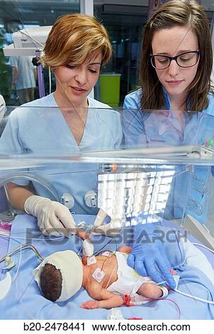 Incubator, Medical care, Neonate Intensive care Unit, ICU, Hospital Donostia, San Sebastian, Gipuzkoa, Basque Country, Spain View Large Photo Image Stock Image - Incubator, Medical care, Neonate Intensive care Unit, ICU, Hospital Donostia, San Sebastian, Gipuzkoa, Basque Country, Spain. Fotosearch