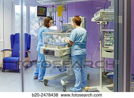 Incubator, Medical care, Neonate Intensive care Unit, ICU, Hospital Donostia, San Sebastian, Gipuzkoa, Basque Country, Spain View Large Photo Image Stock Photo - Incubator, Medical care, Neonate Intensive care Unit, ICU, Hospital Donostia, San Sebastian, Gipuzkoa, Basque Country, Spain. Fotosearch
