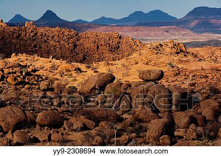 Landscape at Mowani Mountain Camp - Twyfelfontein, Namibia, Africa. View Large Photo Image Picture - Landscape at Mowani Mountain Camp - Twyfelfontein, Namibia, Africa.. Fotosearch