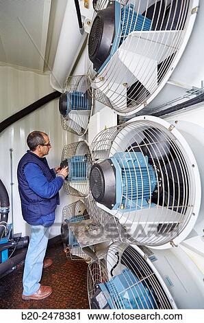 Maintenance worker, Cooling fans, Electric generator, uninterrupted electric service, Hospital Donostia, San Sebastian, Gipuzkoa, Basque Country, Spain View Large Photo Image Stock Image - Maintenance worker, Cooling fans, Electric generator, uninterrupted electric service, Hospital Donostia, San Sebastian, Gipuzkoa, Basque Country, Spain. Fotosearch