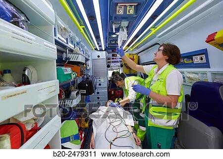 Medicalized ambulance, Emergency room, Hospital Donostia, San Sebastian, Gipuzkoa, Basque Country, Spain View Large Photo Image Stock Image - Medicalized ambulance, Emergency room, Hospital Donostia, San Sebastian, Gipuzkoa, Basque Country, Spain. Fotosearch