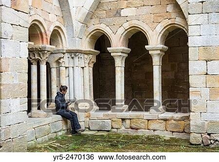Monastery of Santa Maria la Real in Aguilar de Campoo, Palencia province, Castile and Leon, Spain. View Large Photo Image Stock Photograph - Monastery of Santa Maria la Real in Aguilar de Campoo, Palencia province, Castile and Leon, Spain.. Fotosearch