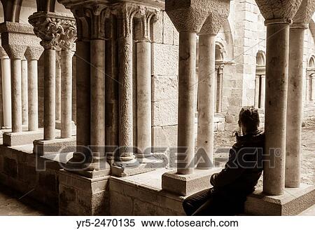 Monastery of Santa Maria la Real in Aguilar de Campoo, Palencia province, Castile and Leon, Spain. View Large Photo Image Stock Photography - Monastery of Santa Maria la Real in Aguilar de Campoo, Palencia province, Castile and Leon, Spain.. Fotosearch
