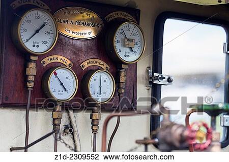 Stock Image - Narrow guage railway locomotive. Wroxham Norfolk Broads England UK.. Fotosearch