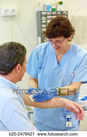 Nurse performing cure, Nursing room, Medical consultation, Ambulatory Lezo, Gipuzkoa, Basque Country, Spain View Large Photo Image Stock Image - Nurse performing cure, Nursing room, Medical consultation, Ambulatory Lezo, Gipuzkoa, Basque Country, Spain. Fotosearch