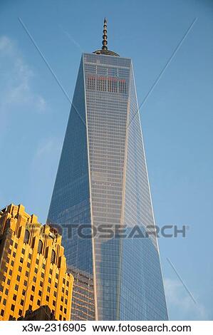 one world trade center and skyscrapers, financial district, Manhattan, New York, Usa, America. View Large Photo Image Stock Photography - one world trade center and skyscrapers, financial district, Manhattan, New York, Usa, America.. Fotosearch