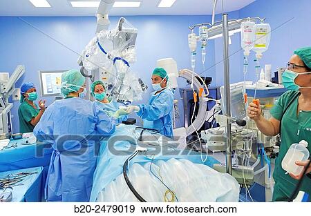 Operating room, Brain operation, Neurosurgery, Hospital Donostia, San Sebastian, Gipuzkoa, Basque Country, Spain View Large Photo Image Stock Photo - Operating room, Brain operation, Neurosurgery, Hospital Donostia, San Sebastian, Gipuzkoa, Basque Country, Spain. Fotosearch