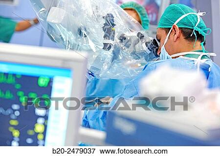 Operating room, Brain operation, Neurosurgery, Hospital Donostia, San Sebastian, Gipuzkoa, Basque Country, Spain View Large Photo Image Stock Photo - Operating room, Brain operation, Neurosurgery, Hospital Donostia, San Sebastian, Gipuzkoa, Basque Country, Spain. Fotosearch