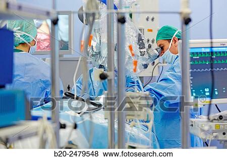 Operating room, Brain operation, Neurosurgery, Hospital Donostia, San Sebastian, Gipuzkoa, Basque Country, Spain View Large Photo Image Stock Photo - Operating room, Brain operation, Neurosurgery, Hospital Donostia, San Sebastian, Gipuzkoa, Basque Country, Spain. Fotosearch