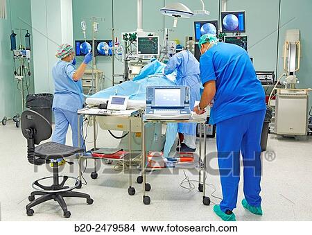 Operating room for placement of defibrillator. Intensive Care Unit ICU, Hospital Donostia, San Sebastian, Gipuzkoa, Basque Country, Spain View Large Photo Image Picture - Operating room for placement of defibrillator. Intensive Care Unit ICU, Hospital Donostia, San Sebastian, Gipuzkoa, Basque Country, Spain. Fotosearch