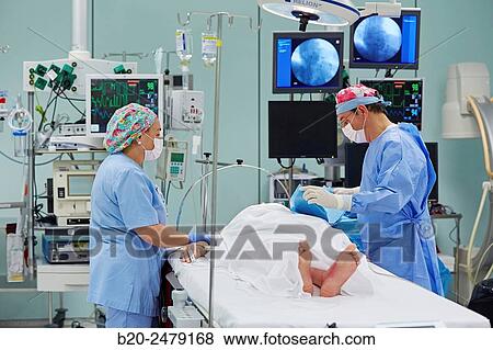 Operating room for placement of defibrillator. Intensive Care Unit ICU, Hospital Donostia, San Sebastian, Gipuzkoa, Basque Country, Spain View Large Photo Image Stock Photo - Operating room for placement of defibrillator. Intensive Care Unit ICU, Hospital Donostia, San Sebastian, Gipuzkoa, Basque Country, Spain. Fotosearch