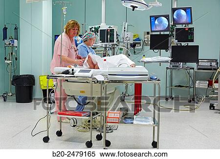 Operating room for placement of defibrillator. Intensive Care Unit ICU, Hospital Donostia, San Sebastian, Gipuzkoa, Basque Country, Spain View Large Photo Image Stock Photography - Operating room for placement of defibrillator. Intensive Care Unit ICU, Hospital Donostia, San Sebastian, Gipuzkoa, Basque Country, Spain. Fotosearch
