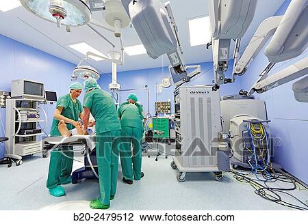 Operating room, Prostate cancer robotic surgery, Da Vinci surgical robot, Urology, Hospital Donostia, San Sebastian, Gipuzkoa, Basque Country, Spain View Large Photo Image Stock Image - Operating room, Prostate cancer robotic surgery, Da Vinci surgical robot, Urology, Hospital Donostia, San Sebastian, Gipuzkoa, Basque Country, Spain. Fotosearch