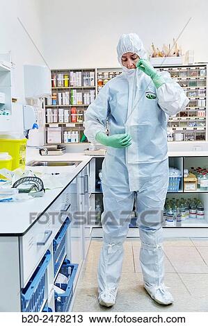 Personal protective equipment, protection for the care of patients with infectious diseases (Ebola), Drugs store, Nursing station, Hospital Donostia, San Sebastian, Gipuzkoa, Basque Country, Spain View Large Photo Image Stock Image - Personal protective equipment, protection for the care of patients with infectious diseases (Ebola), Drugs store, Nursing station, Hospital Donostia, San Sebastian, Gipuzkoa, Basque Country, Spain. Fotosearch